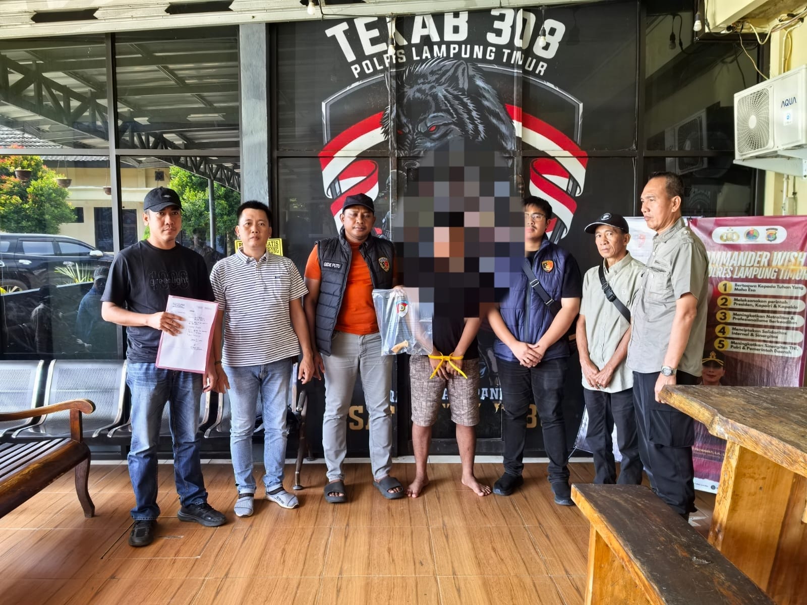 Sehari Usai Beraksi, Pelaku Penembakan Di Lampung Timur Menyerahkan Diri
